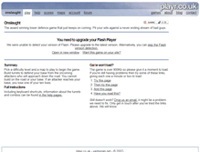 Tablet Screenshot of onslaught.playr.co.uk